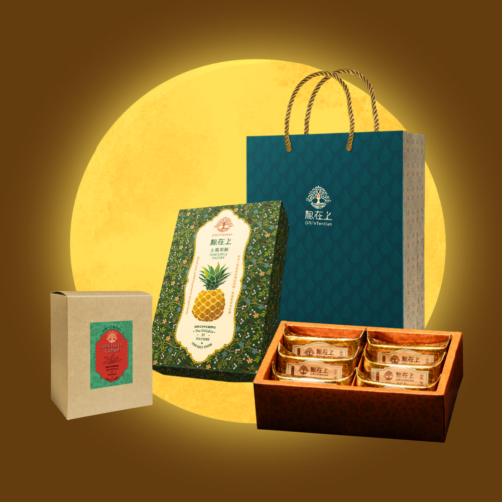 土鳳梨酥6入禮盒＋精品咖啡6入